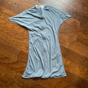 Large dark gray sleepingbaby Zipadee zip sleep sack